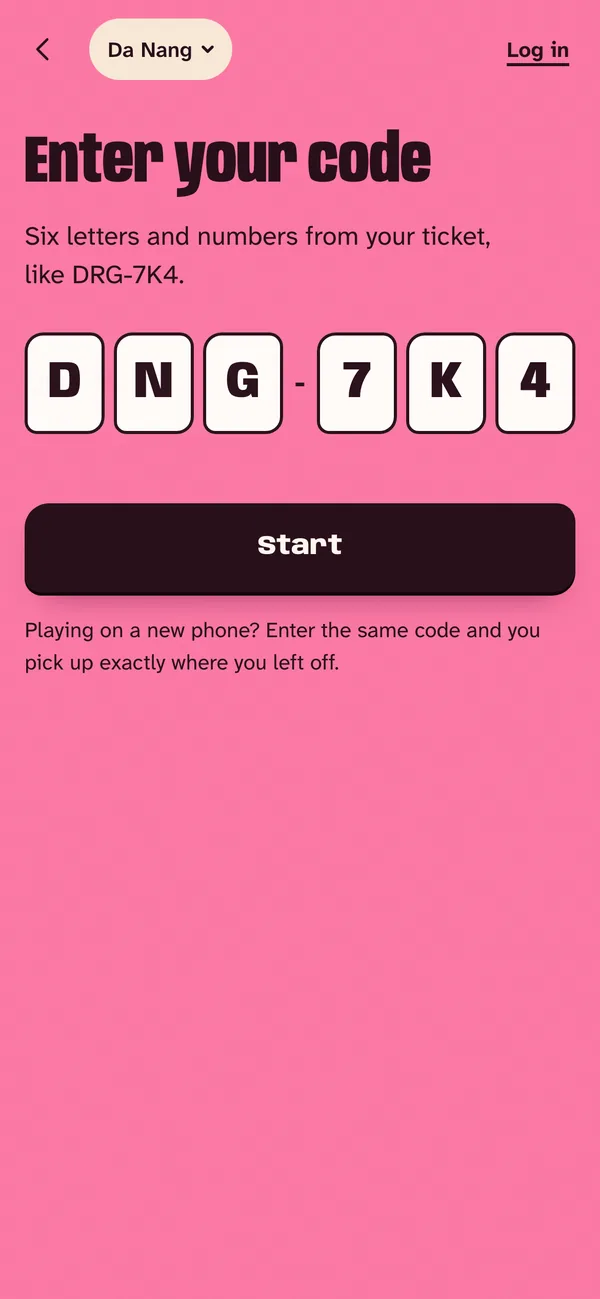 Enter your code.